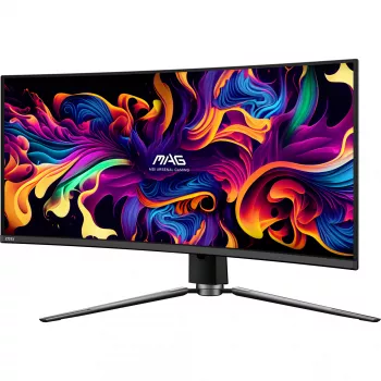 Monitor MSI MAG 341CQP QD-OLED 34 pollici UltraWide QHD 3440×1440, 21:9, 0,03 ms, hub USB, VESA, regolabile in altezza