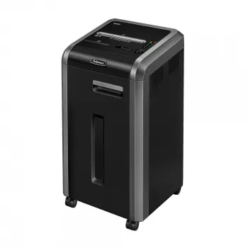 Distruggidocumenti Fellowes 225Ci 24 fogli a taglio particellare con contenitore da 60 litri, alto livello di sicurezza P4