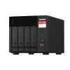 NAS QNAP TS-473A Tower Ryzen Embedded V1500B 8 GB DDR4 0 TB QNAP Turbo System nero