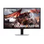 Monitor Samsung G80SD 32 pollici OLED 3840 x 2160 16:9 0,03 ms USB 3.2 Gen 1 VESA regolabile in altezza argento