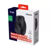 TRUST Fyda Office mouse ergonomico wireless per destrorsi – RF + Bluetooth 5.2 – ottico 2400 DPI – 6 tasti – nero