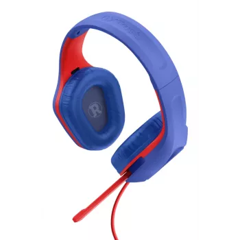 Trust GXT 415SM Zirox Headset con filo archetto Gaming blu, rosso