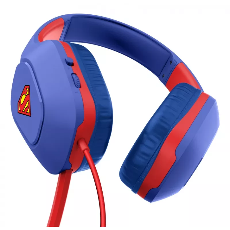 Trust GXT 415SM Zirox Headset con filo archetto Gaming blu, rosso