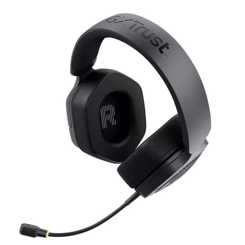 Trust GXT 493PS Carus cuffie gaming wireless per PS5, over-ear, microfono removibile, USB-C / USB-A / 3,5 mm, 20–20000 Hz, 1,2 m, nere