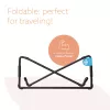 R-Go Tools supporto per laptop R-Go Steel Travel, ergonomico e pieghevole, adatto per laptop da 10-22