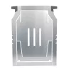 R-Go Tools supporto per laptop R-Go Riser Basic, supporto per laptop pieghevole e regolabile, alluminio, argento
