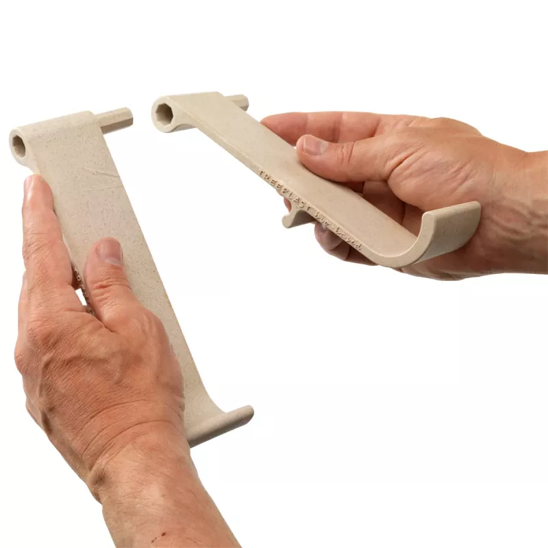 R-Go Tools supporto per laptop e tablet R-Go Treepod, ergonomico e modulare, regolabile, a base biologica