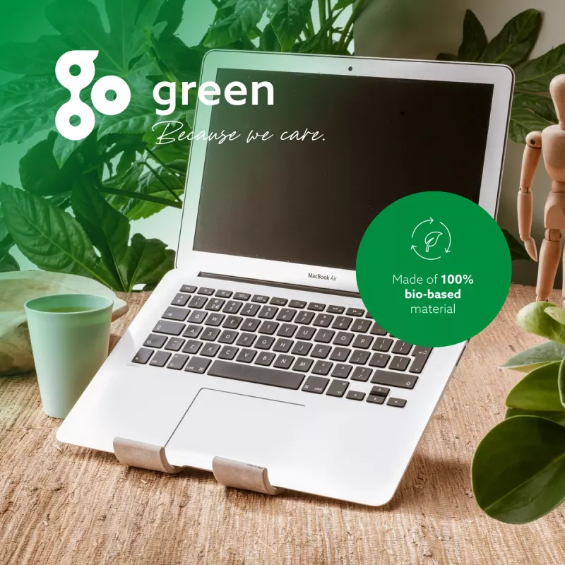R-Go Tools supporto per laptop e tablet R-Go Treepod, ergonomico e modulare, regolabile, a base biologica