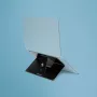 R-Go Tools supporto per laptop R-Go Riser Attachable, regolabile, integrato nel tuo laptop, alluminio, nero