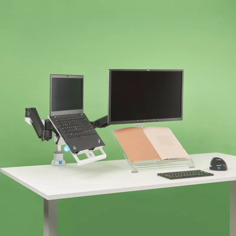 R-Go Tools R-Go Morelia portadocumenti, modulo con braccio monitor Caparo e Zepher