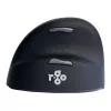 R-Go Tools mouse ergonomico R-Go HE Break con software per pause, medio (misura mano 165-185 mm), per mancini, Bluetooth, nero