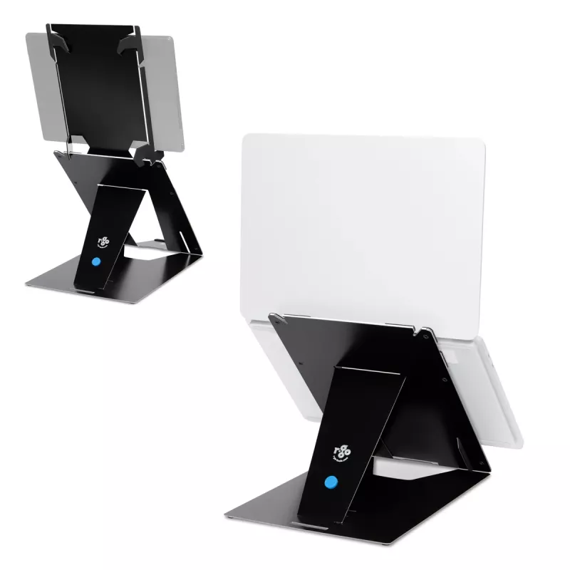 R-Go Tools supporto per tablet e laptop R-Go Riser Duo, adatto per schermi da 10–22