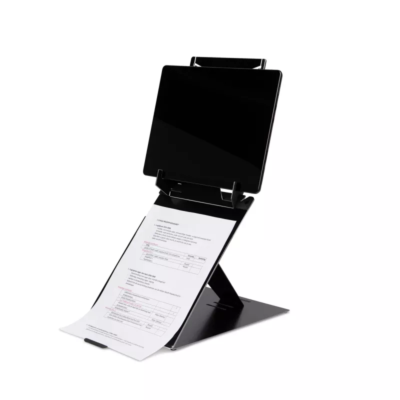 R-Go Tools supporto per tablet e laptop R-Go Riser Duo, adatto per schermi da 10–22