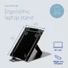 R-Go Tools supporto per tablet e laptop R-Go Riser Duo, adatto per schermi da 10–22