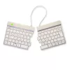 R-Go Tools Split Break RGOSBUKWLWH tastiera wireless, layout UK, bianca