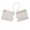 R-Go Tools Split Break RGOSBUKWLWH tastiera wireless, layout UK, bianca