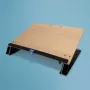 R-Go Tools supporto per documenti R-Go Read2Write, adatto per leggere e scrivere, ergonomico, con poggiapolsi in morbida schiuma, legno di quercia