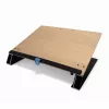 R-Go Tools supporto per documenti R-Go Read2Write, adatto per leggere e scrivere, ergonomico, con poggiapolsi in morbida schiuma, legno di quercia