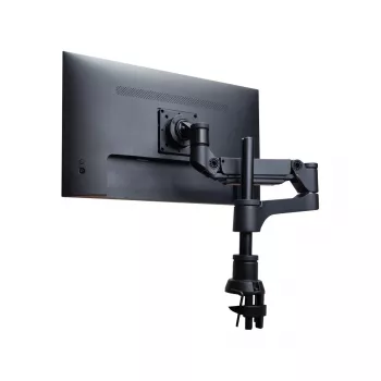 R-Go Tools braccio per monitor R-Go Caparo Single, completamente regolabile con molla a gas, portata 3-9 kg, 100% circolare, nero