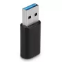 Lindy adattatore USB 3.2 Type-A a Type-C, USB 3.2 Type-A, USB 3.2 Type-C, nero