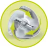 Philips Daily Collection HR2531/00 mixer frullatore a immersione 650 W bianco