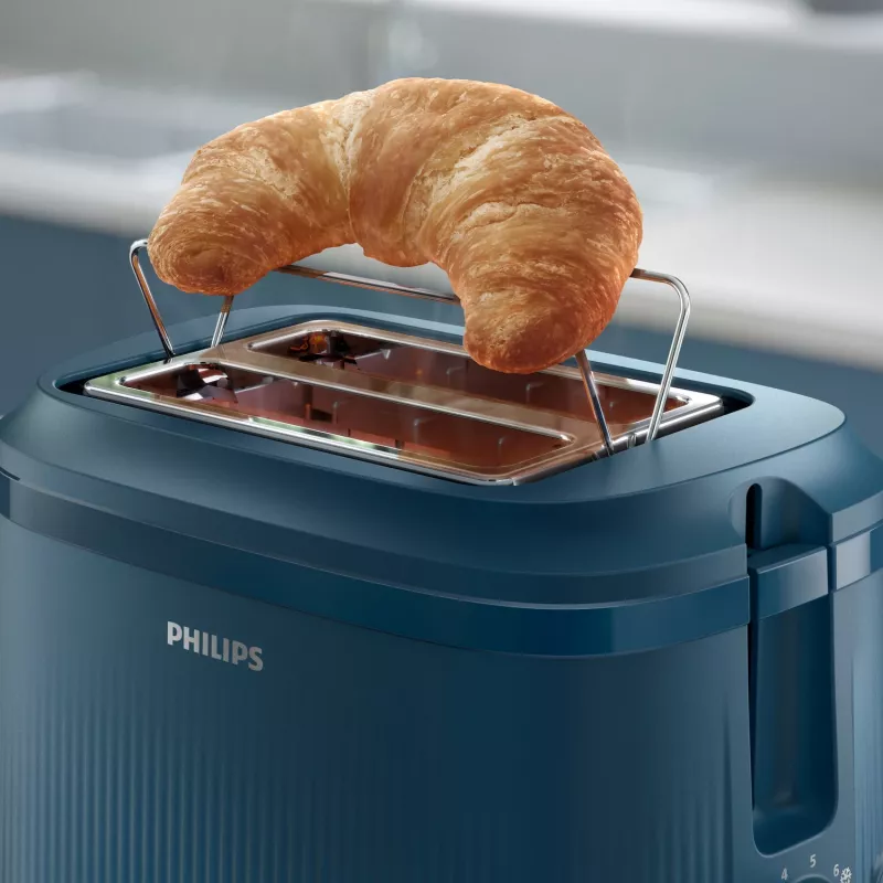 Philips serie 3000 HD2511/70 tostapane 8 2 fette 830 W blu