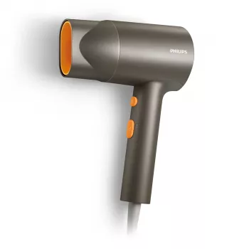 Asciugacapelli Philips serie 3000 BHD321/00 — 1600 W, 2 livelli di calore, 2 velocità, ionico, 350 g, grigio