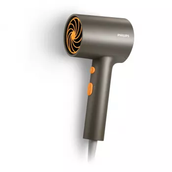 Asciugacapelli Philips serie 3000 BHD321/00 — 1600 W, 2 livelli di calore, 2 velocità, ionico, 350 g, grigio
