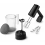 Frullatore a mano Philips HR3781/10 500 W, 5 velocità + turbo, corpo in plastica, cavo 1 m, fruste e ganci per impastare