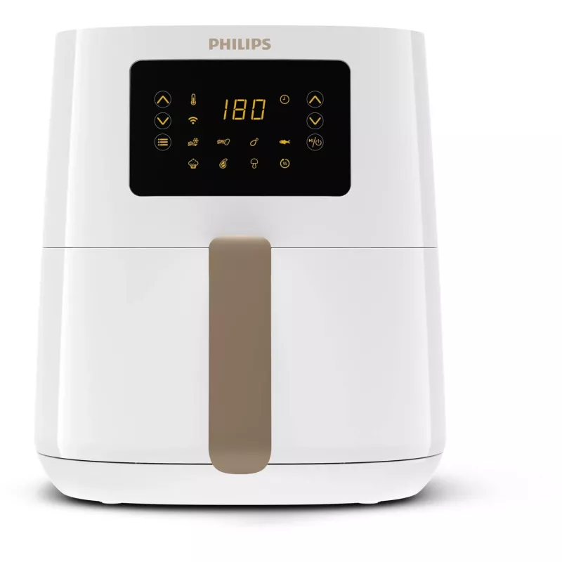 Friggitrice ad aria Philips Serie 5000 HD9255/30 singola 4,1 l a sé stante 1400 W oro, bianco