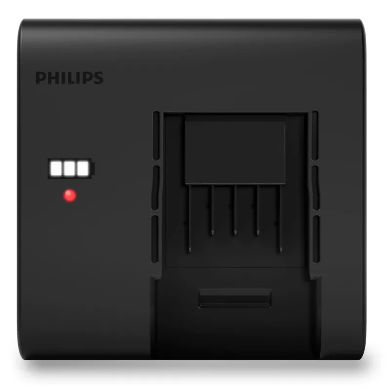 Batteria ricaricabile Philips XV1797 per scopa elettrica, nero