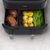 Friggitrice ad aria Philips Serie 5000 NA551/00 — capacità 9 l, 2300 W, controllo touch, display LED, nero/argento