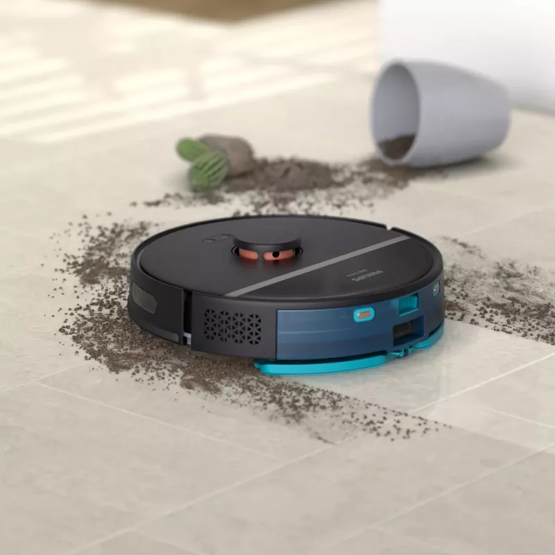Robot aspirapolvere con funzione lavaggio Philips Serie 3000 HomeRun Aqua XU3000/01