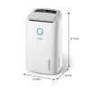 Deumidificatore Philips Serie 5000 DE5305/11 4 l 54 dB bianco
