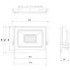 Faro LED da esterno OLLO VS121C-20W-RGB 20W 1900lm RGB