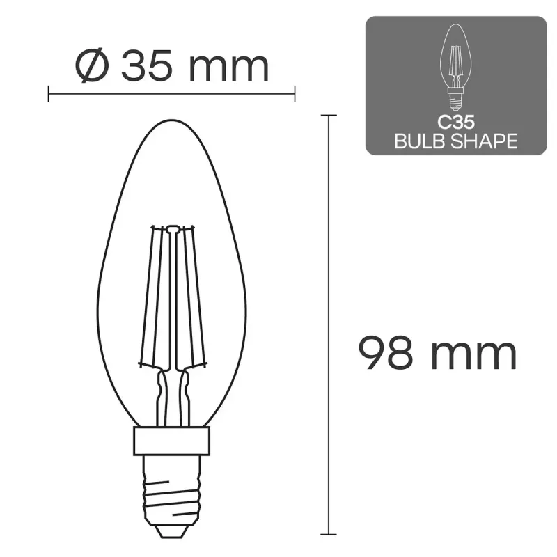 Lampada LED VISIONAL VS-B-9 6,5 W 950 lm – lampada domestica a risparmio energetico