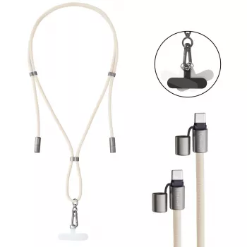 Cavo USB Intenso Handykette 1,65 m USB-C beige