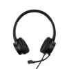 Lindy 20439 cuffie da ufficio USB-C con adattatore da USB-A a USB-C