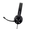 Lindy 20439 cuffie da ufficio USB-C con adattatore da USB-A a USB-C