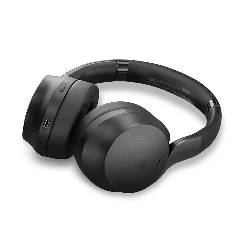 Cuffie wireless Lindy LHXW-e con cancellazione attiva del rumore - nero