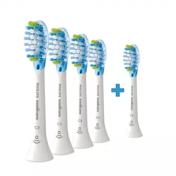 Testine spazzolino Philips Premium Plaque Defence HX9045/87 5 pezzi bianco