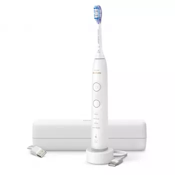 Spazzolino sonico Philips Series 7100 HX7420/01 — 62.000 movimenti/min, 4 modalità, sensore di pressione, Bluetooth, ricaricabile (bianco)