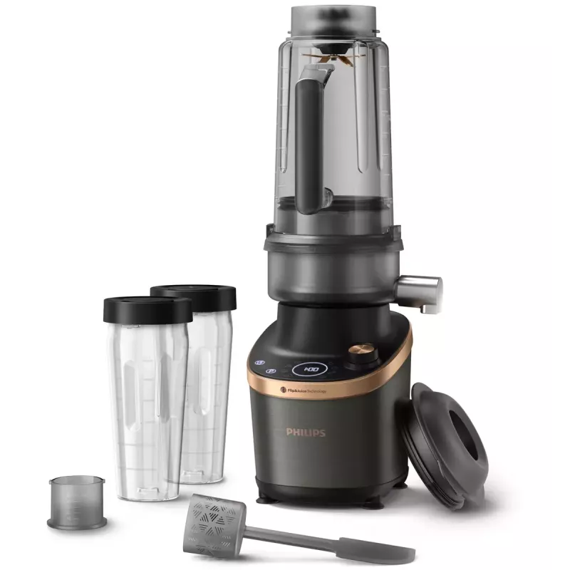 Frullatore da cucina Philips Flip&Juice™ HR3770/10 nero rame