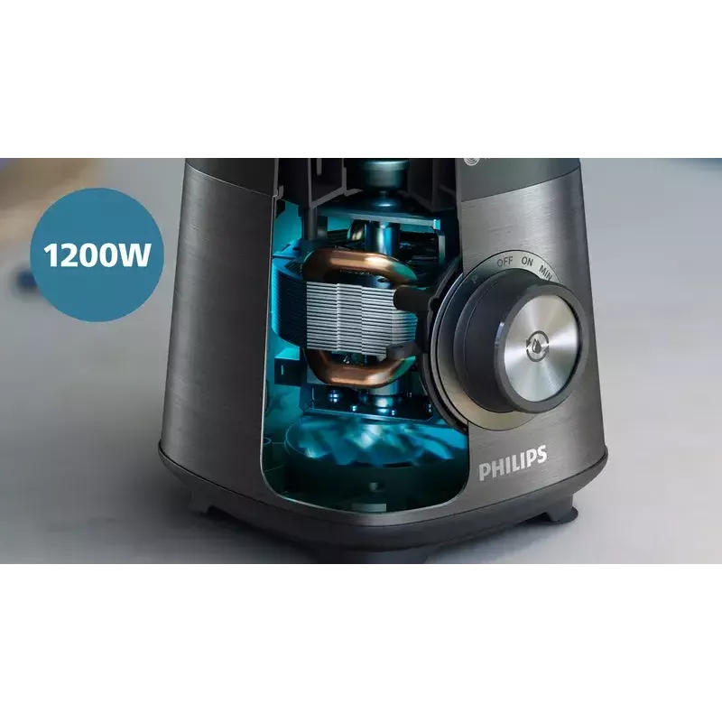 Frullatore a immersione Philips 5000 Series HR3041/00 nero grigio