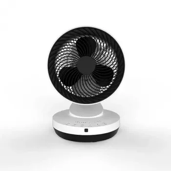 Ventilatore domestico con pale Stylies Gemma nero bianco 2000W da tavolo