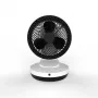 Ventilatore domestico con pale Stylies Gemma nero bianco 2000W da tavolo
