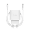 Caricabatterie TRUST Maxo 45W USB-C GaN, 45 W, uscita USB-C, max 20 V, cavo 2 m, bianco