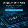Adattatore audio stereo esterno USB 2.0 Vention con controllo del volume 0,15 m nero ABS
