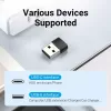 Adattatore USB Vention CDWB0 USB 2.0 maschio su USB-C femmina nero PVC