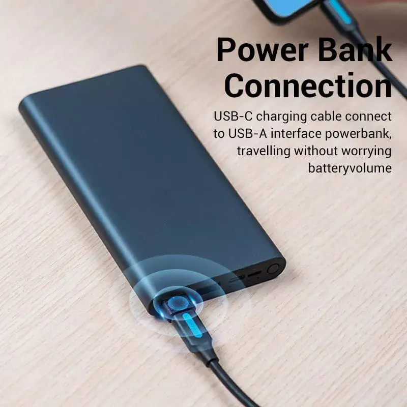 Adattatore USB Vention CDWB0 USB 2.0 maschio su USB-C femmina nero PVC